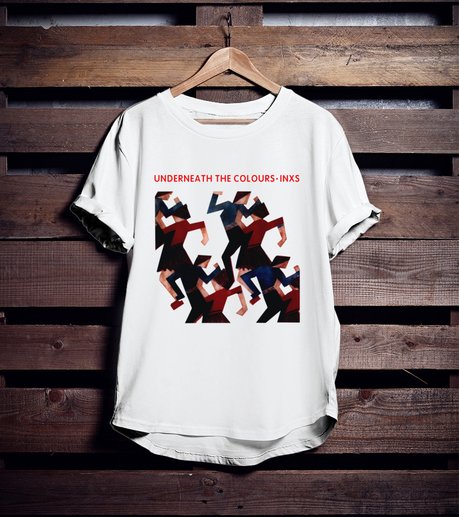 INXS Underneath The Colours Dance Figures T-Shirt