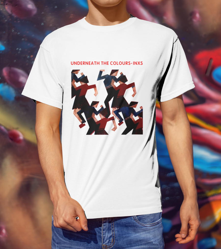 INXS Underneath The Colours Dance Figures T-Shirt