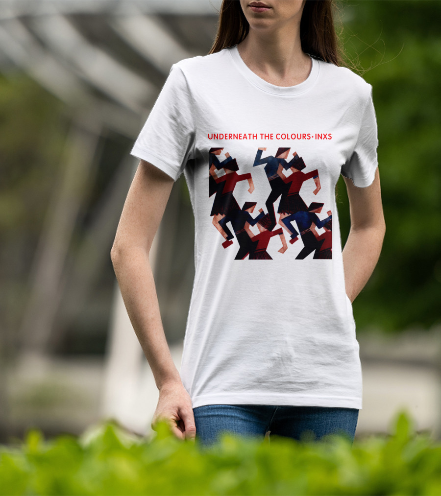 INXS Underneath The Colours Dance Figures T-Shirt