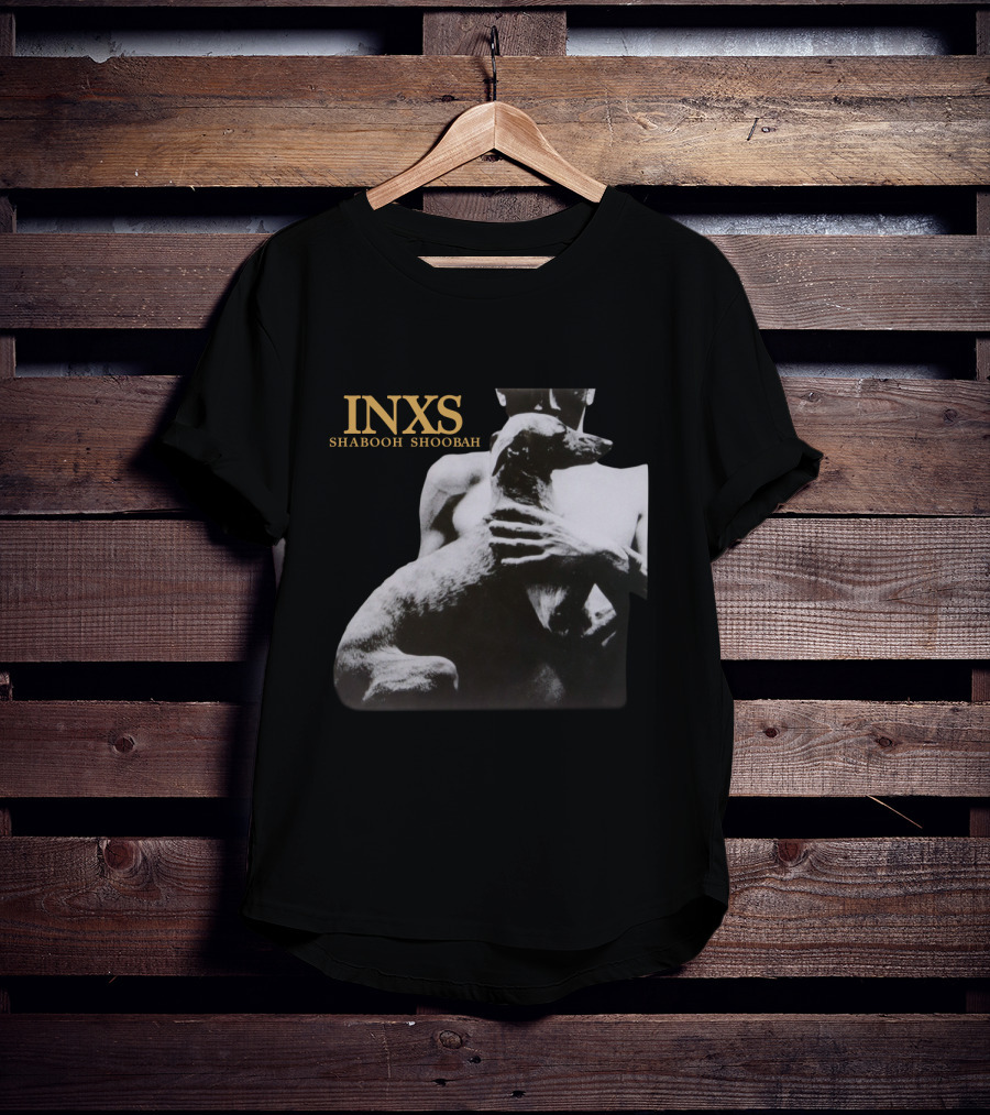 INXS Shabooh Shoobah Album Cover With Dog And Human T-Shirt