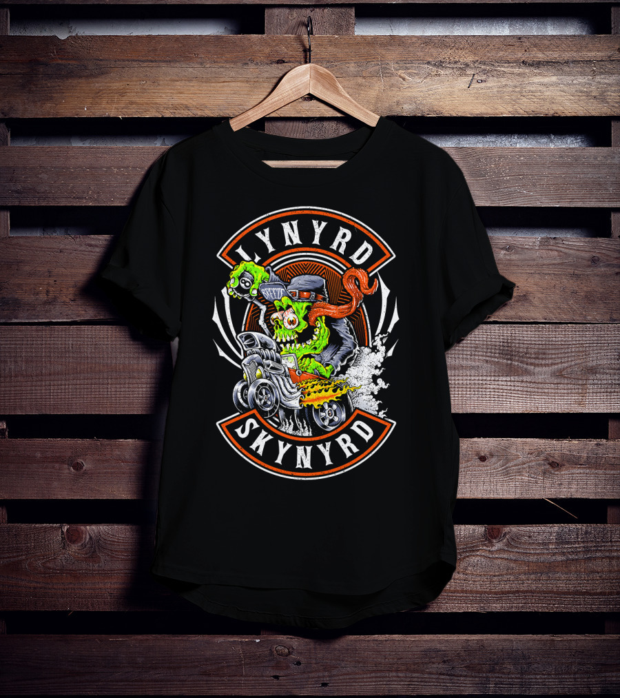 Lynyrd Skynyrd Monster Hot Rod T-Shirt