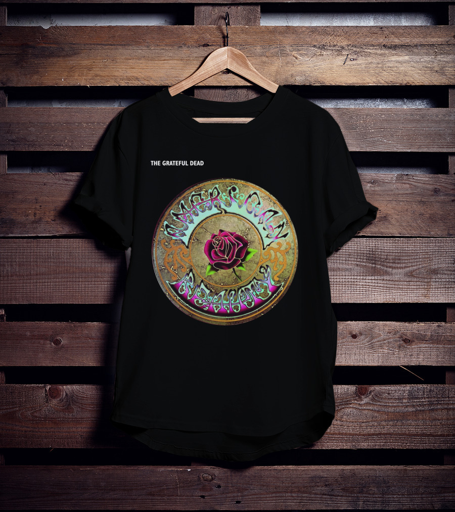The Grateful Dead American Beauty Rose Circle T-Shirt