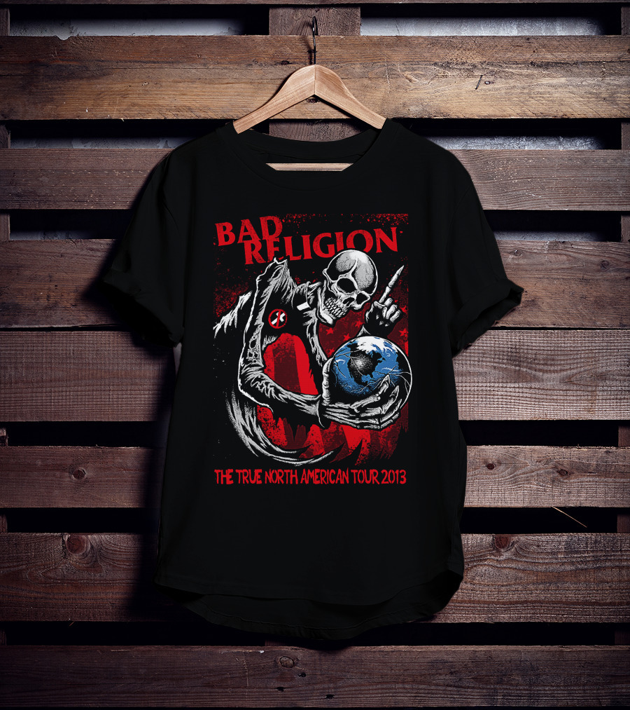 Bad Religion The True North American Tour 2013 T-Shirt