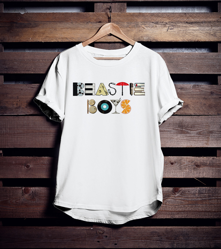 Beastie Boys Musical Icons And Elements T-Shirt