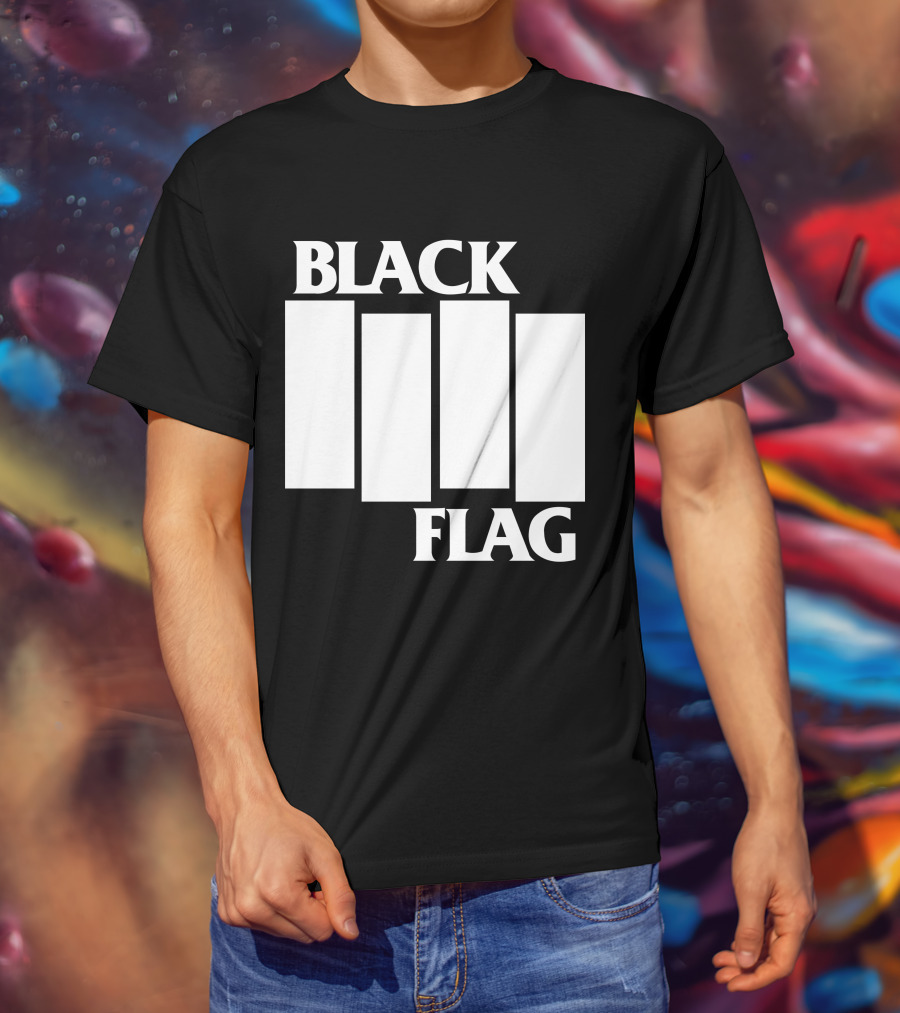 Black Flag Logo Blf B T-Shirt