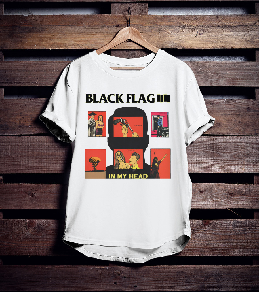 Black Flag In My Head T-Shirt