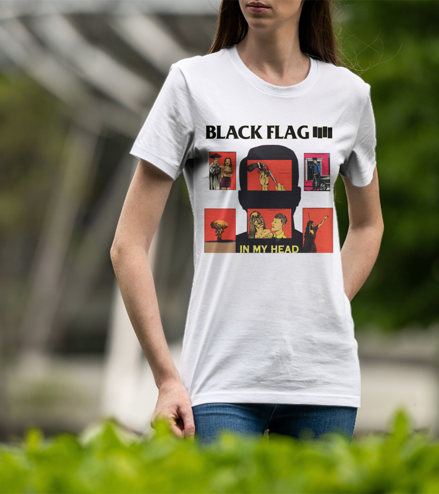 Black Flag In My Head T-Shirt