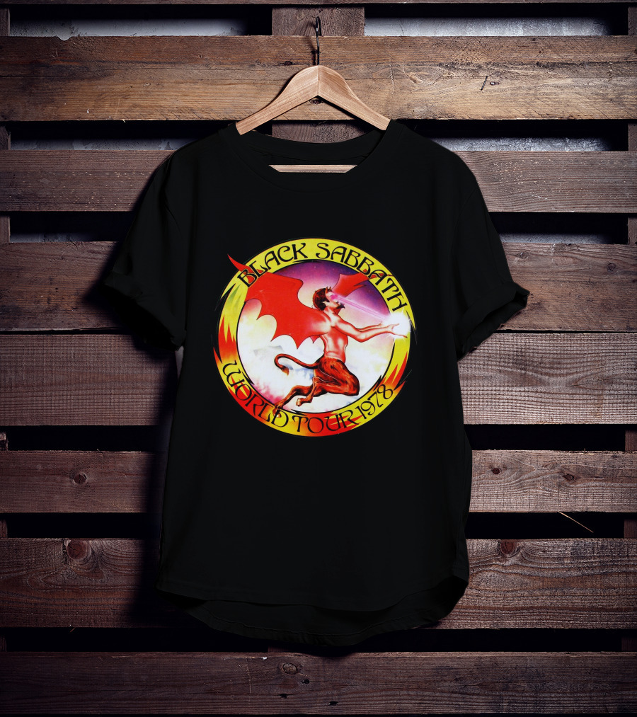 Black Sabbath World Tour 1978 T-Shirt