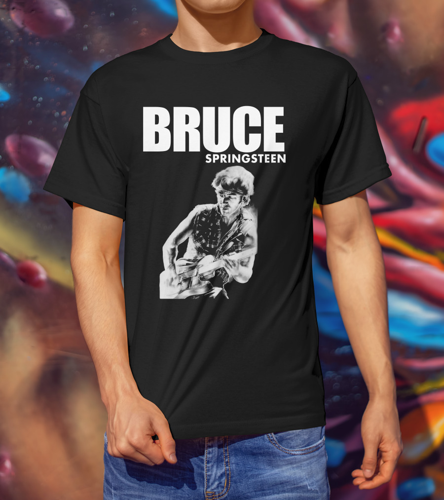 Bruce Springsteen Rock Music Brs T-Shirt