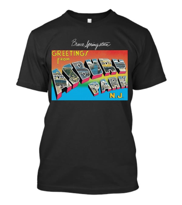 Bruce Springsteen Greetings From Asbury Park N.j. T-Shirt