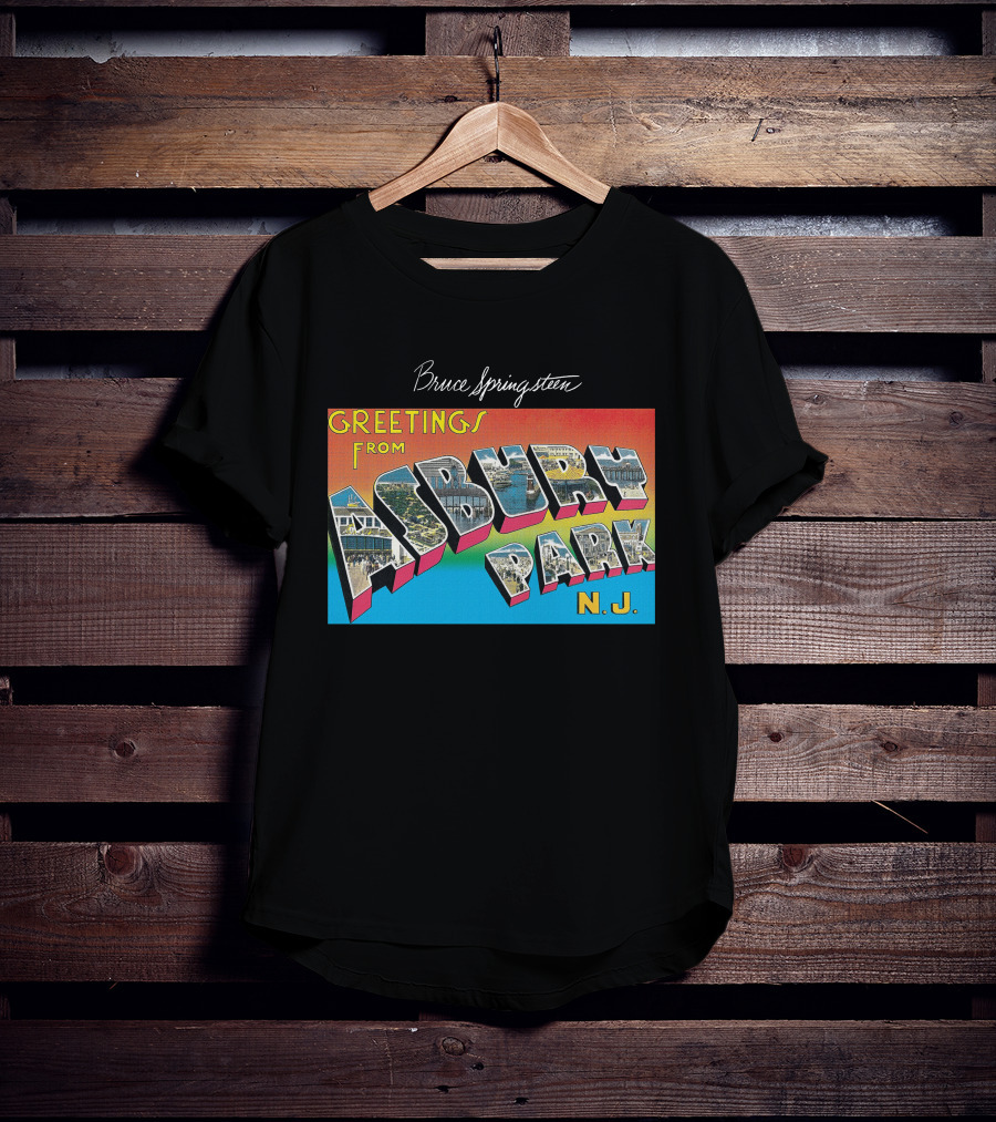 Bruce Springsteen Greetings From Asbury Park N.j. T-Shirt