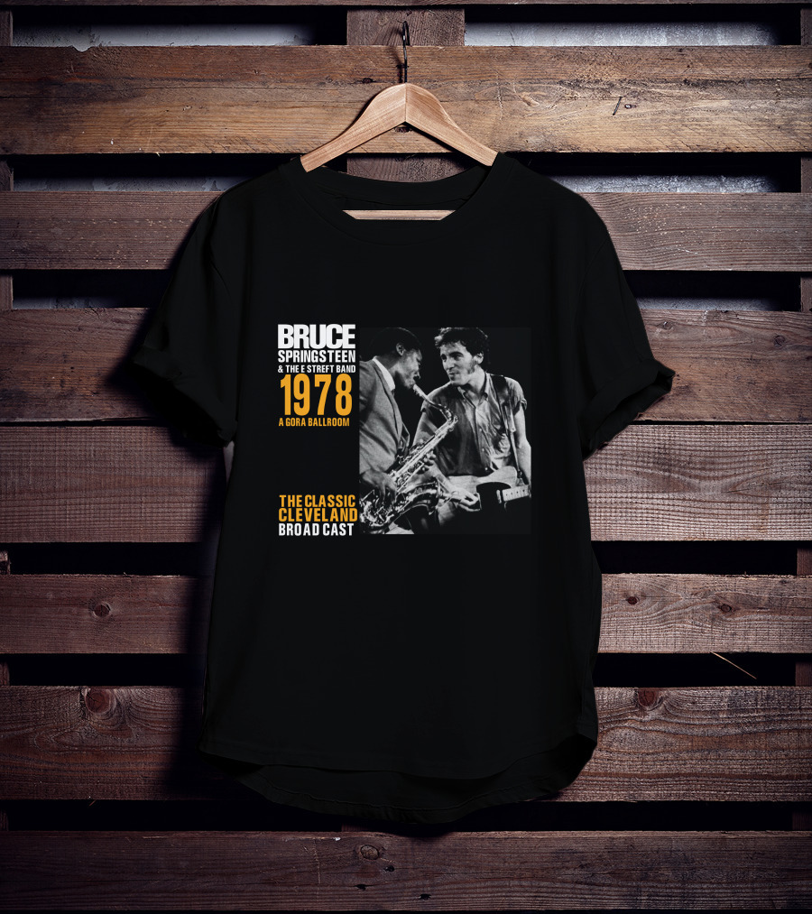 Bruce Springsteen & The E Street Band 1978 Agora Ballroom The Classic Cleveland Broadcast T-Shirt