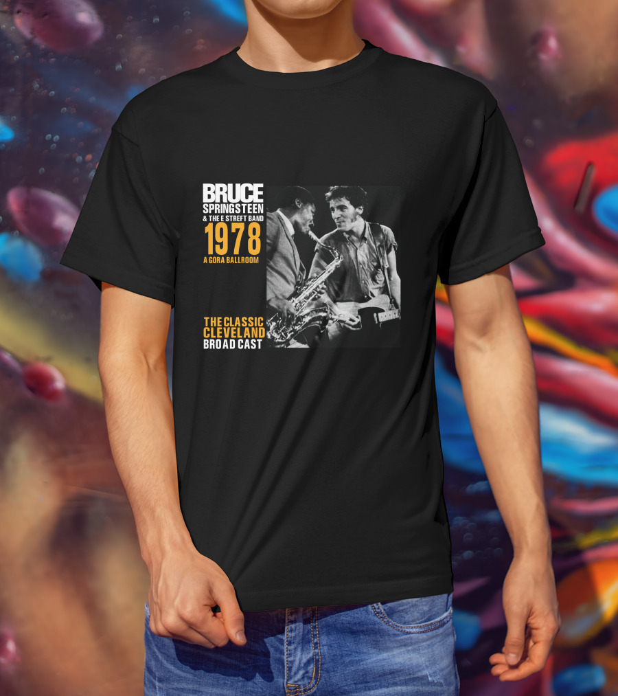 Bruce Springsteen & The E Street Band 1978 Agora Ballroom The Classic Cleveland Broadcast T-Shirt