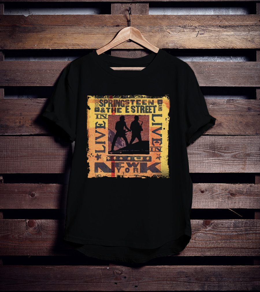 Bruce Springsteen & The E Street Band Live In New York T-Shirt