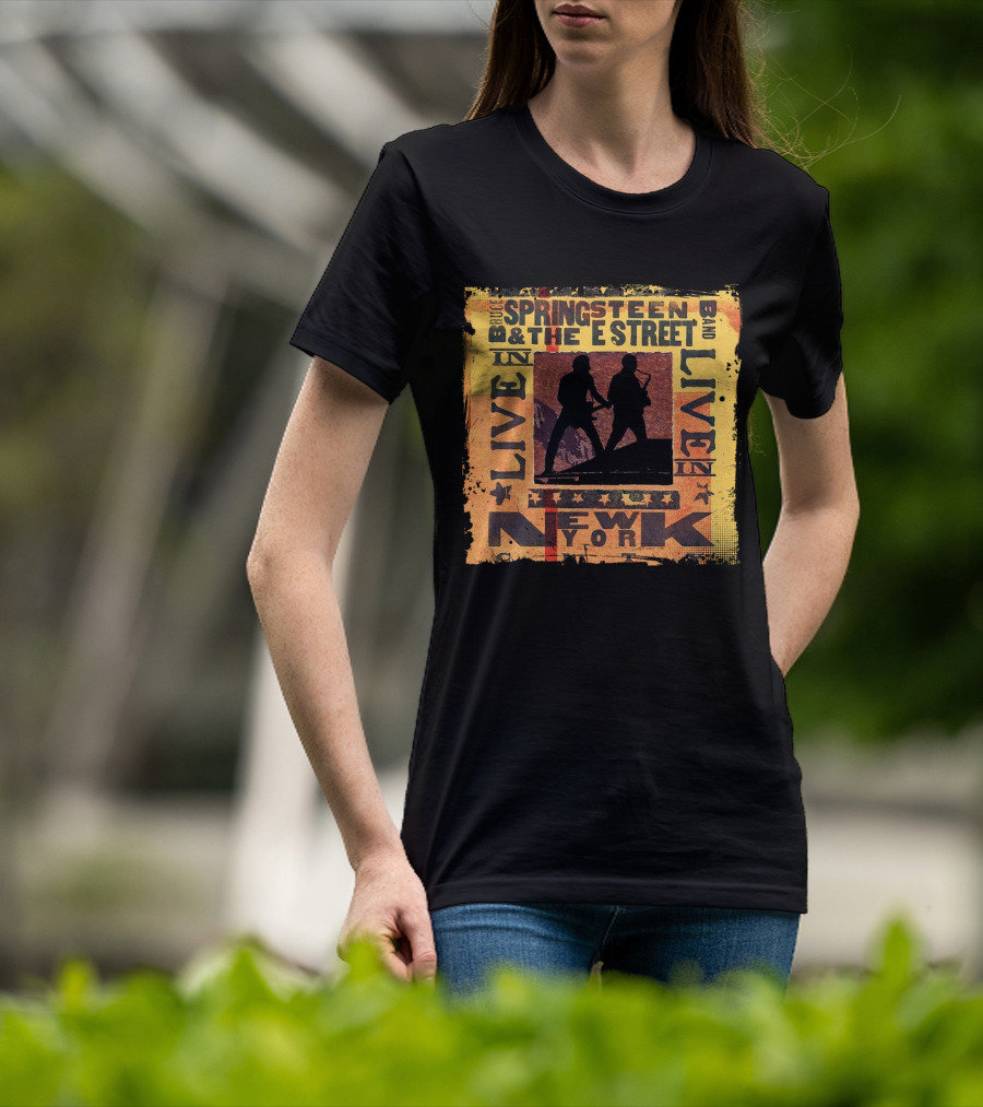 Bruce Springsteen & The E Street Band Live In New York T-Shirt