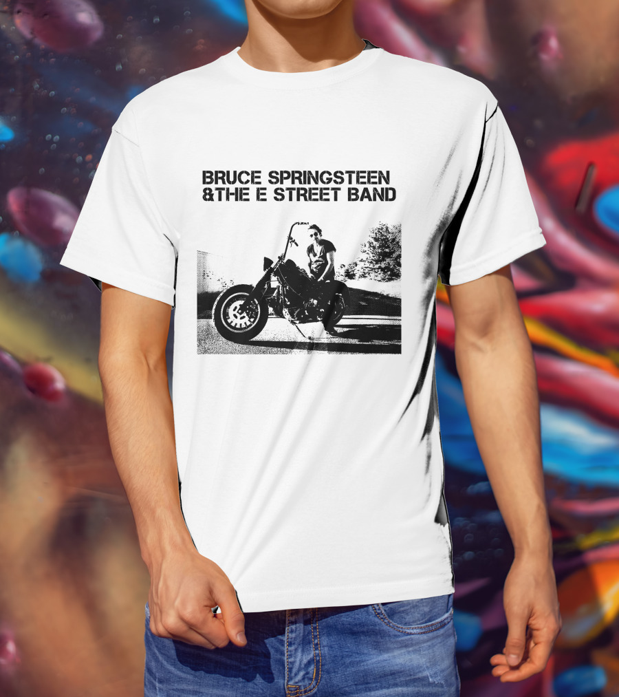 Bruce Springsteen & The E Street Band Motorcycle T-Shirt