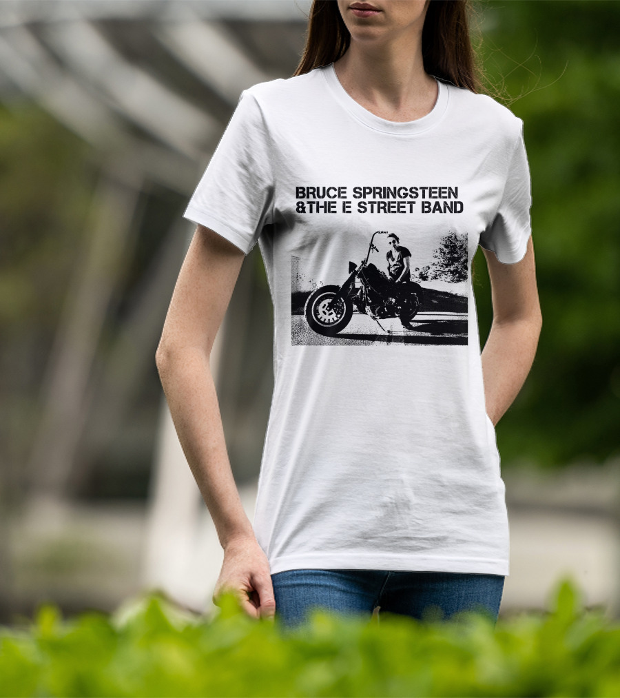 Bruce Springsteen & The E Street Band Motorcycle T-Shirt
