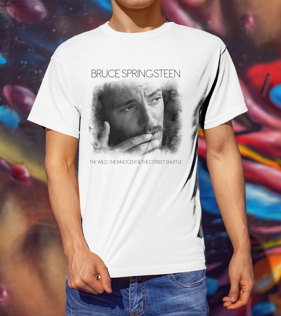 Bruce Springsteen The Wild The Innocent & The E Street Shuffle T-Shirt