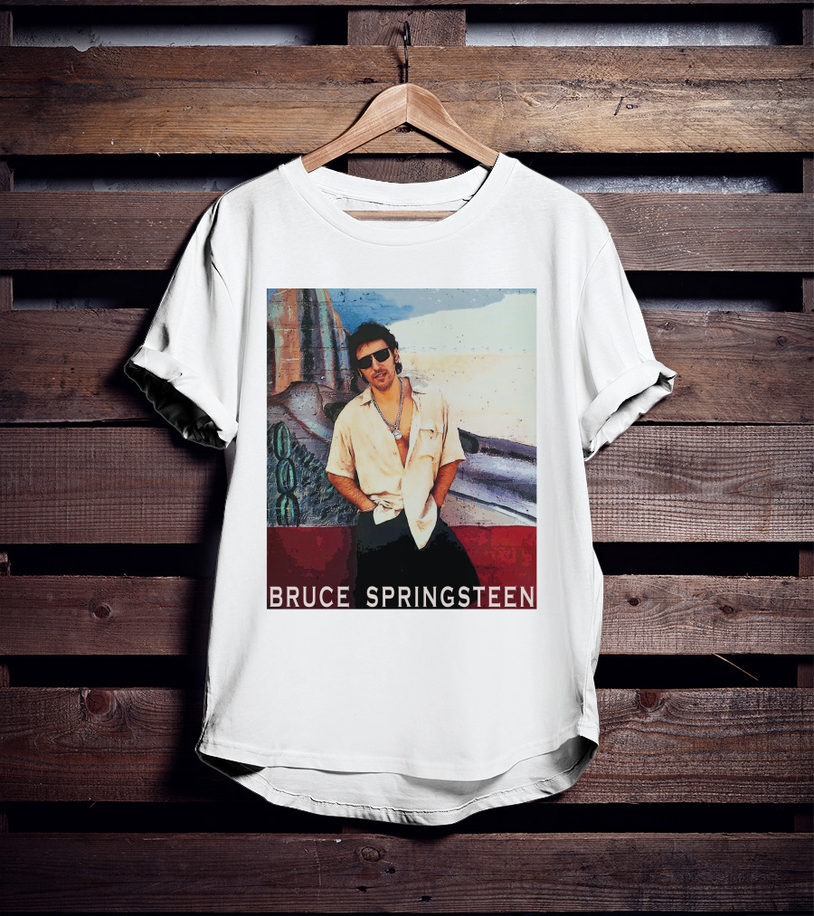 Bruce Springsteen Retro Sunglasses Style Music Legend T-Shirt