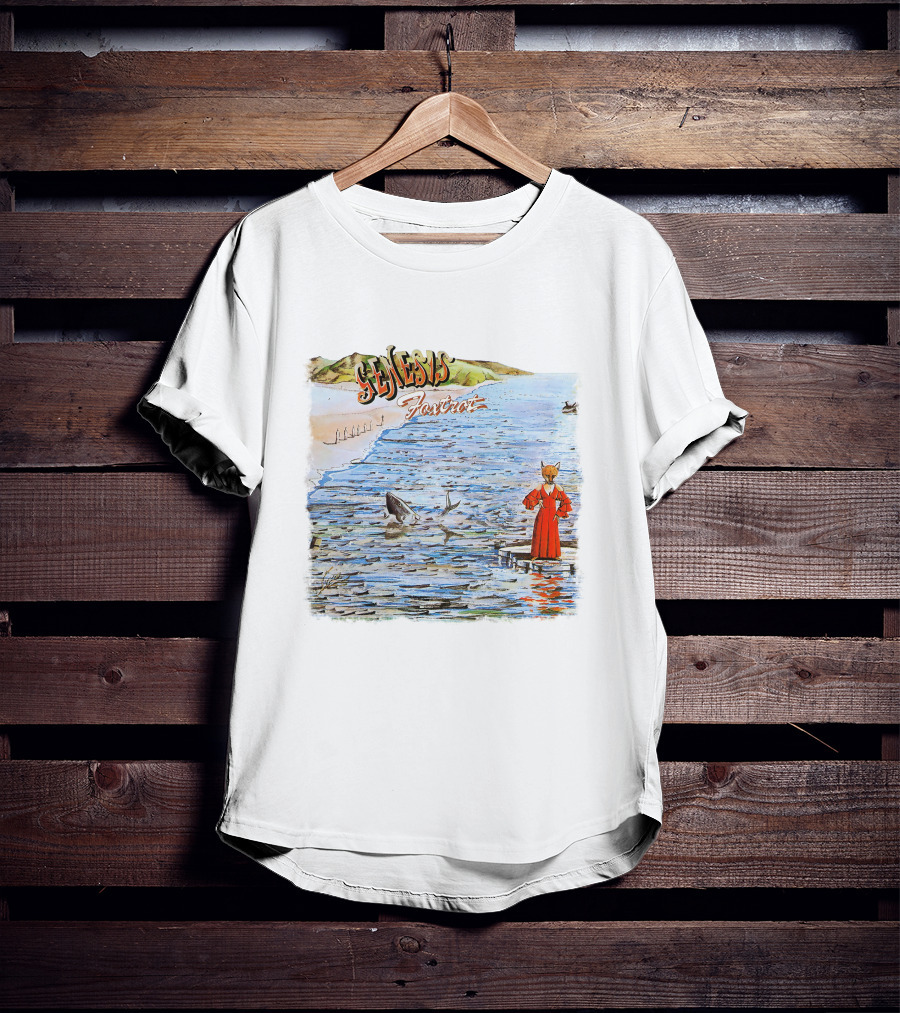 Genesis Foxtrot Album Artwork Scenery T-Shirt