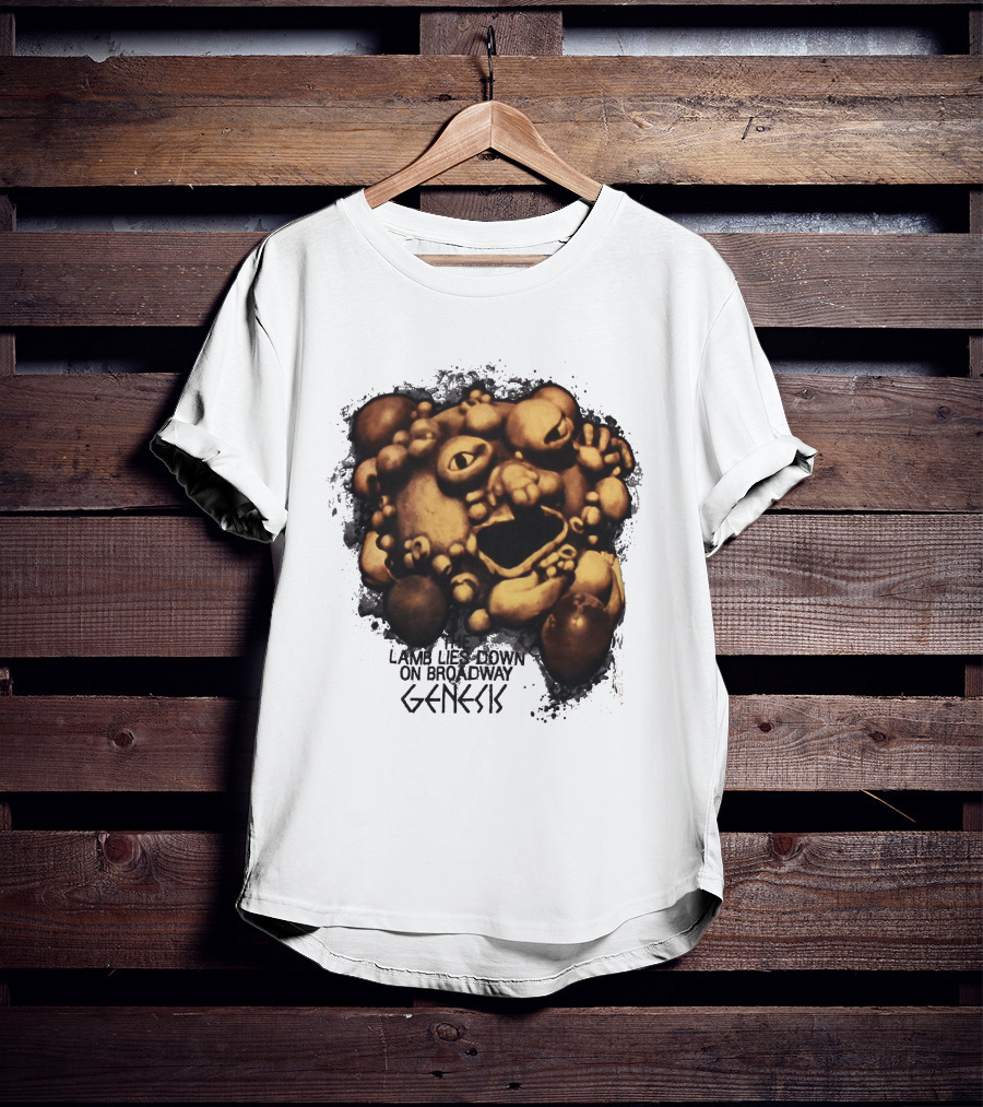 Genesis Lamb Lies Down On Broadway Album Art Bubble Mask T-Shirt