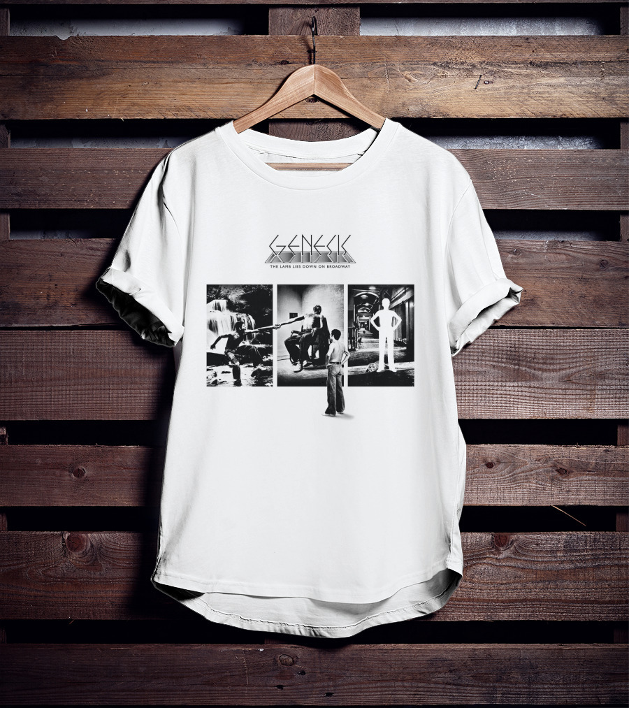 Genesis The Lamb Lies Down On Broadway Album Cover Art T-Shirt