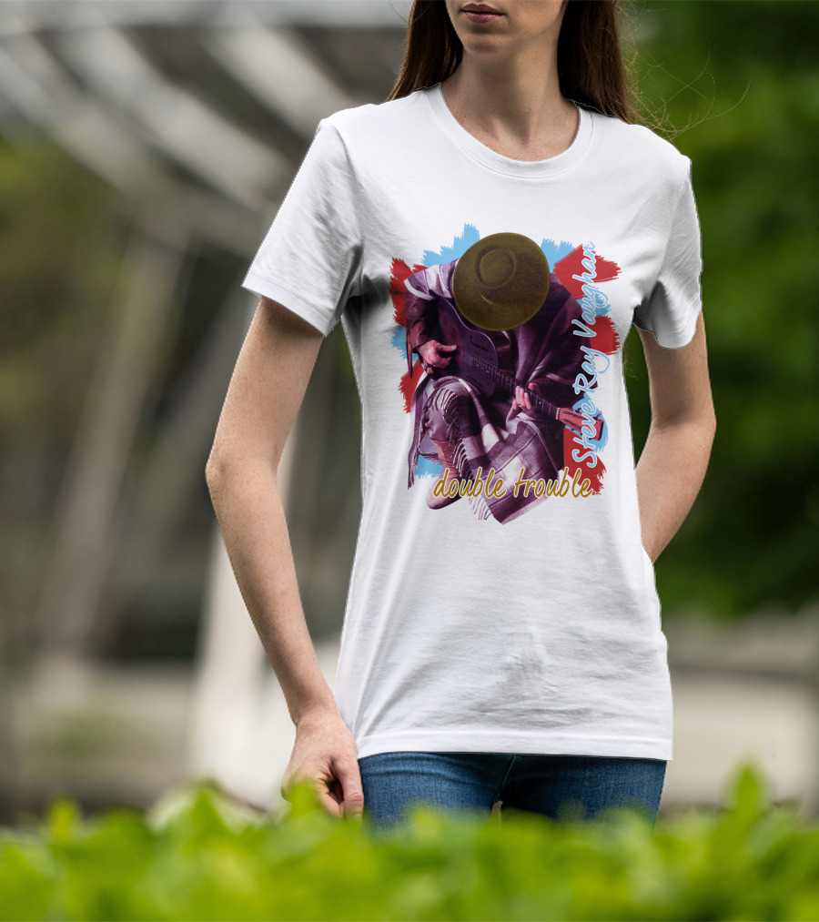 Steve Ray Vaughan Double Trouble T-Shirt