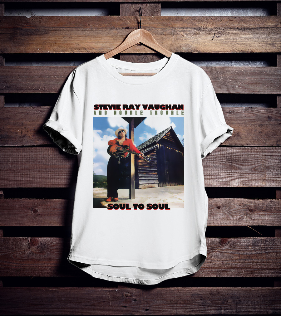 Stevie Ray Vaughan And Double Trouble Soul To Soul T-Shirt