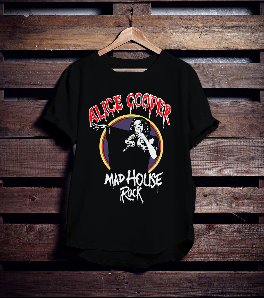 Alice Cooper Mad House Rock T-Shirt