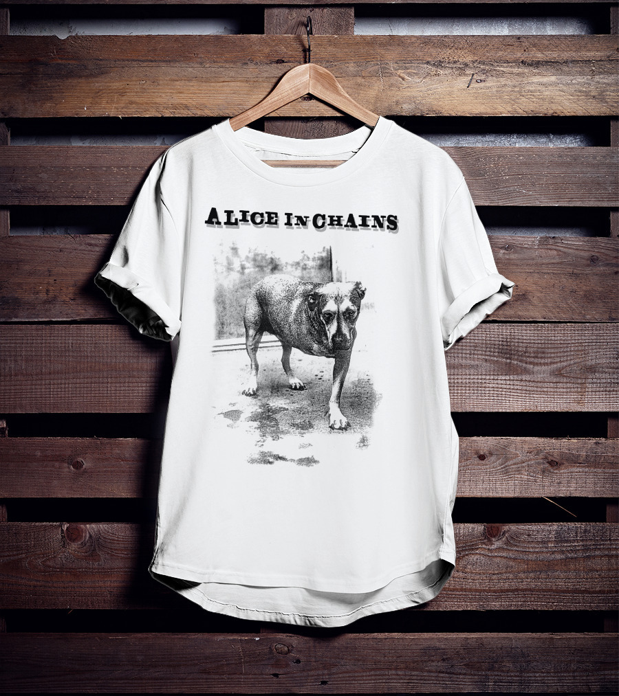Alice In Chains Three-Legged Dog Album Cover T-Shirt
