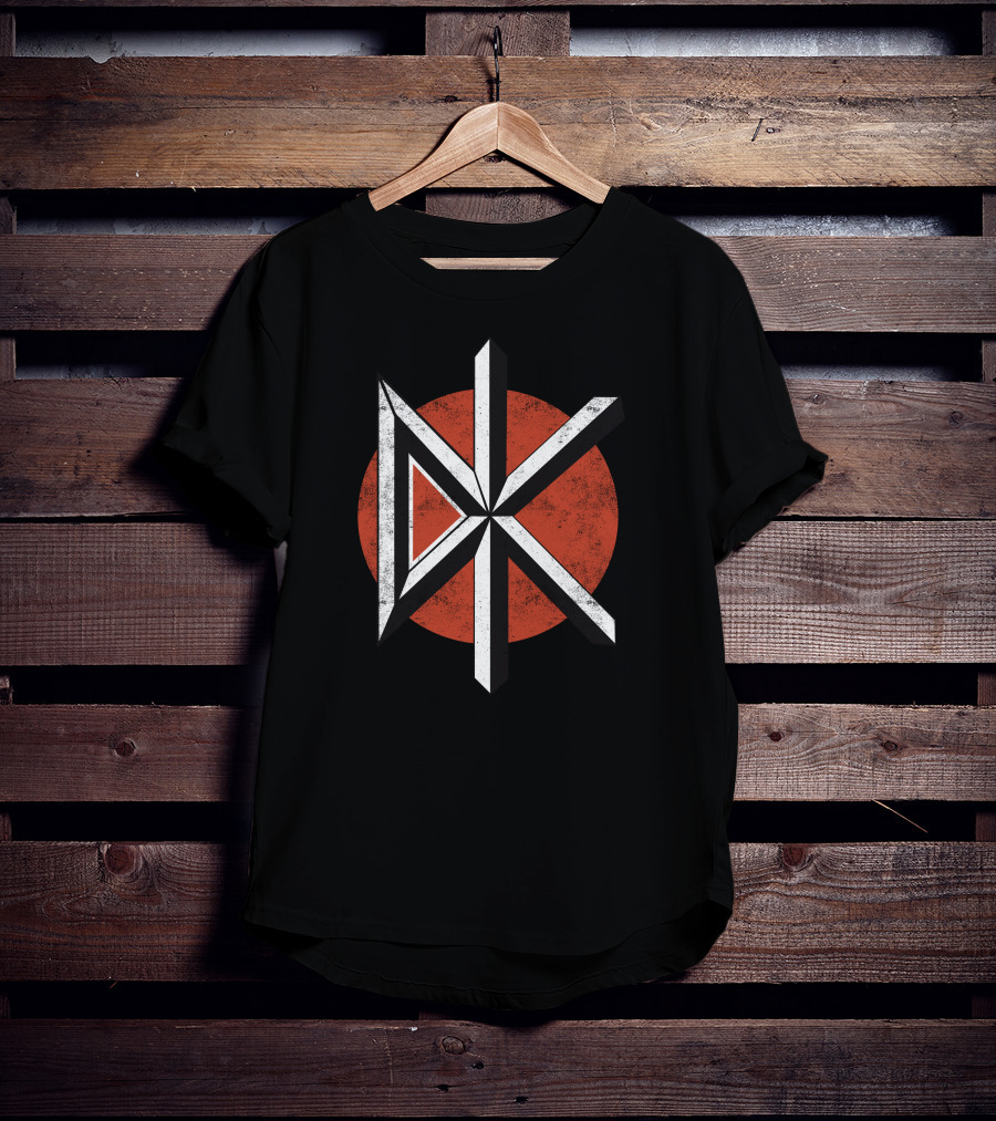 Dknd 18 Dead Kennedys Logo Red Circle T-Shirt