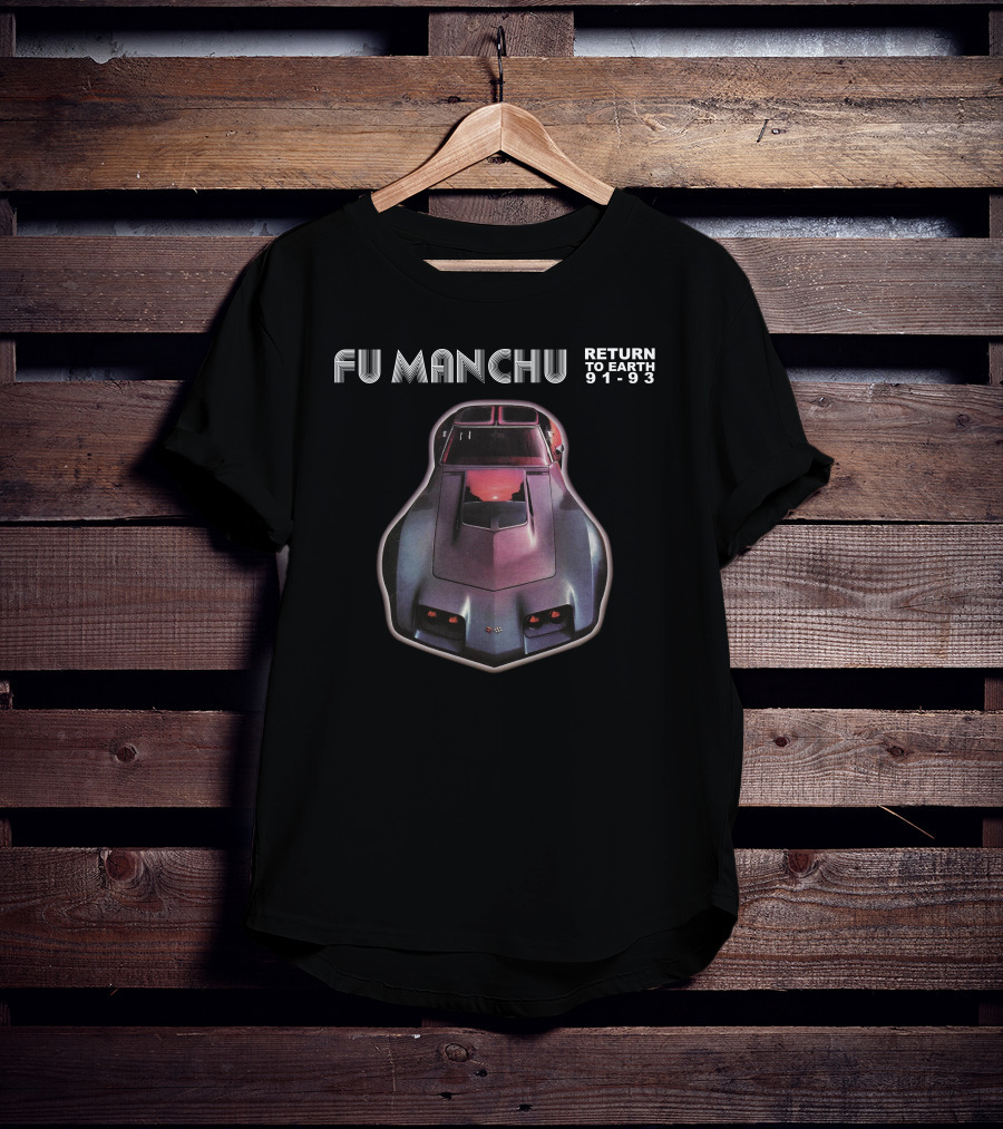Fu Manchu Return To Earth 91-93 T-Shirt