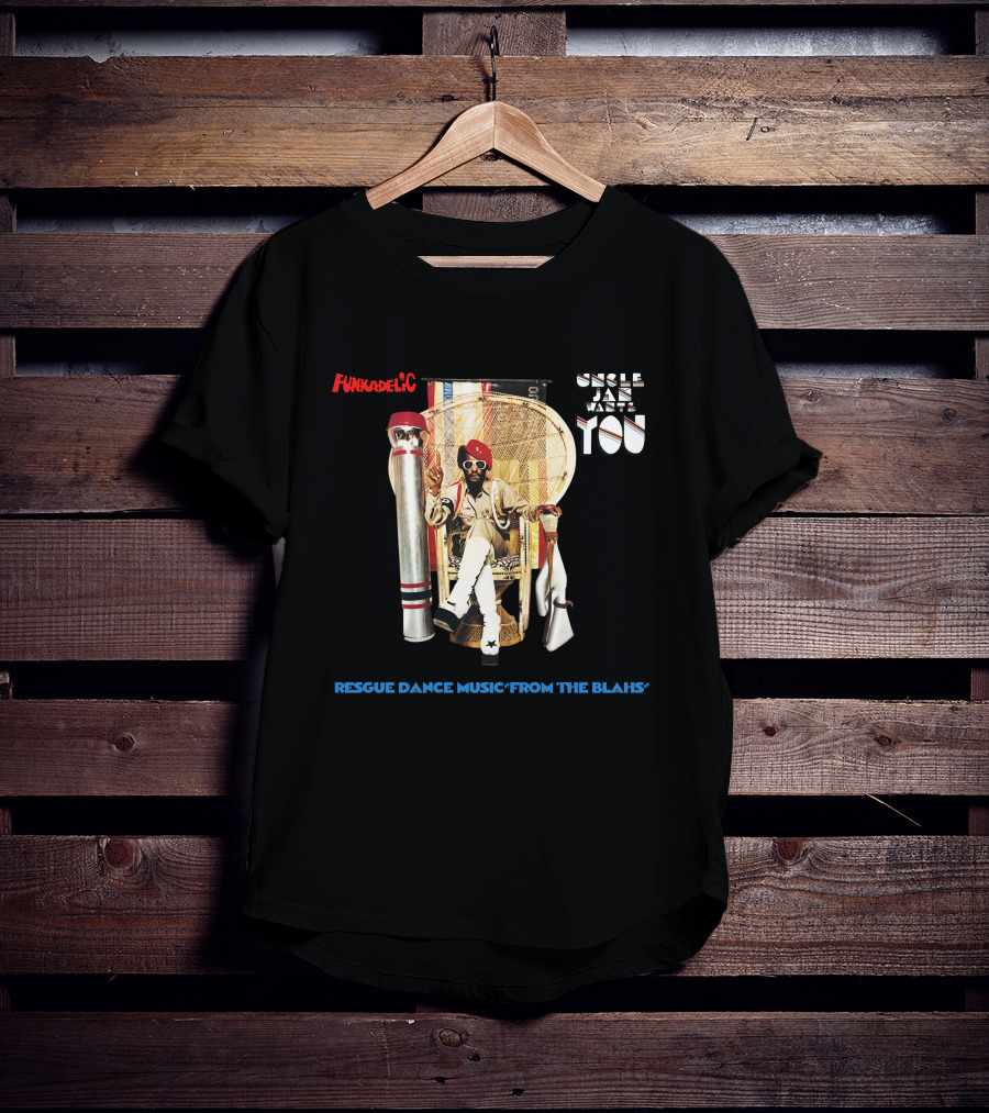 Funkadelic Uncle Jam Wants You Rescue Dance Music From The Blahs T-Shirt