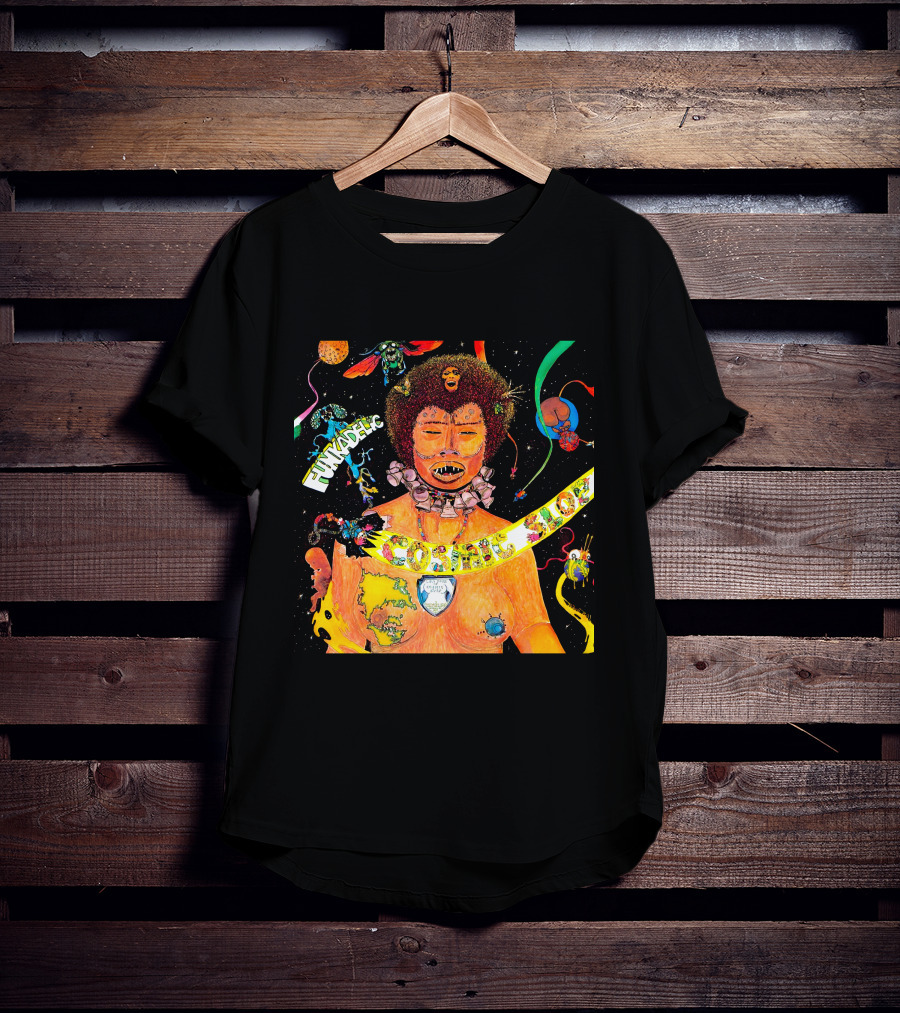 Funkadelic Cosmic Slop Album Cover Art T-Shirt