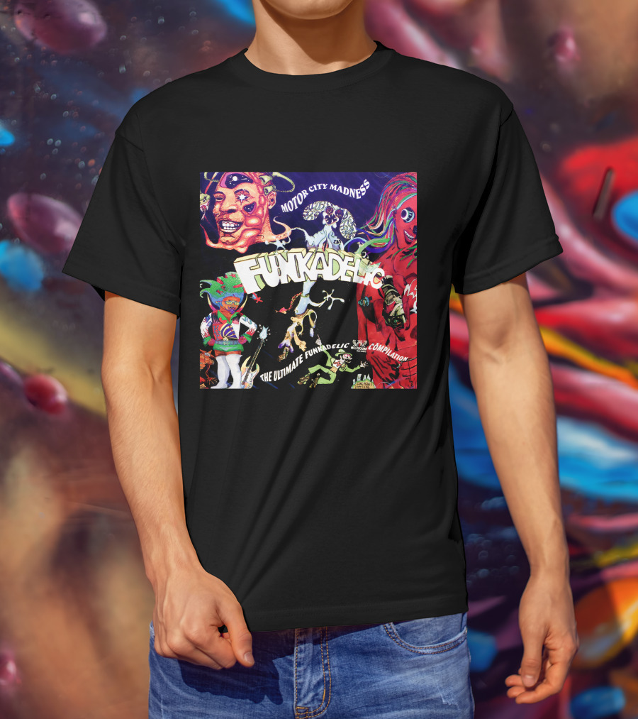 Funkadelic Motor City Madness The Ultimate Funkadelic Compilation T-Shirt