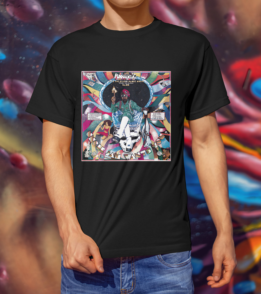 Funkadelic The Electric Spanking Of War Babies P-Funk George Clinton Album Art T-Shirt