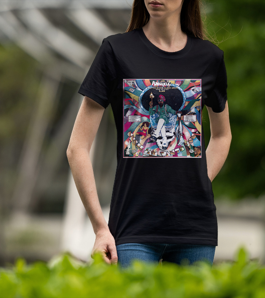 Funkadelic The Electric Spanking Of War Babies P-Funk George Clinton Album Art T-Shirt