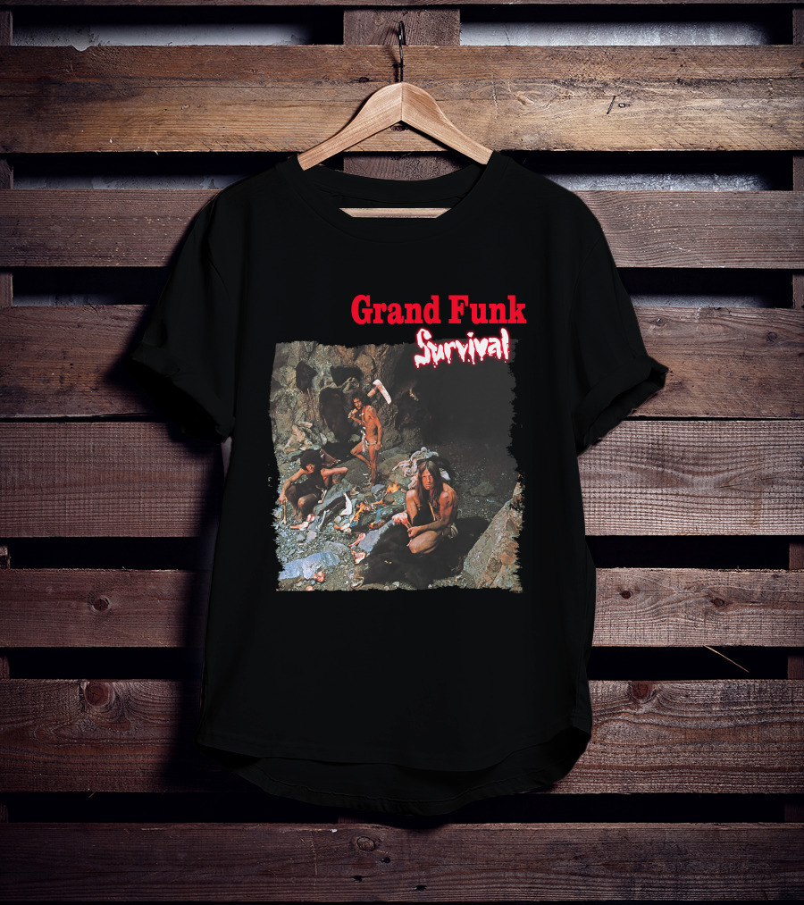 Grand Funk Survival Album Cover Art Gfr1 T-Shirt