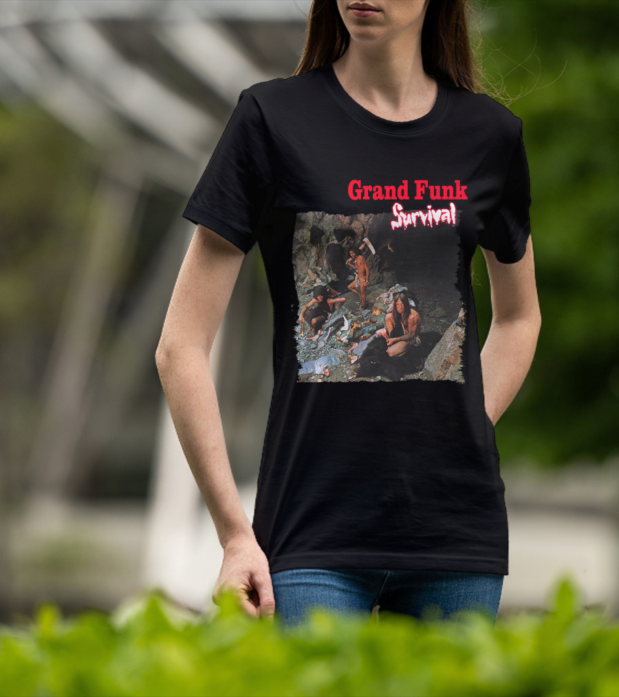 Grand Funk Survival Album Cover Art Gfr1 T-Shirt