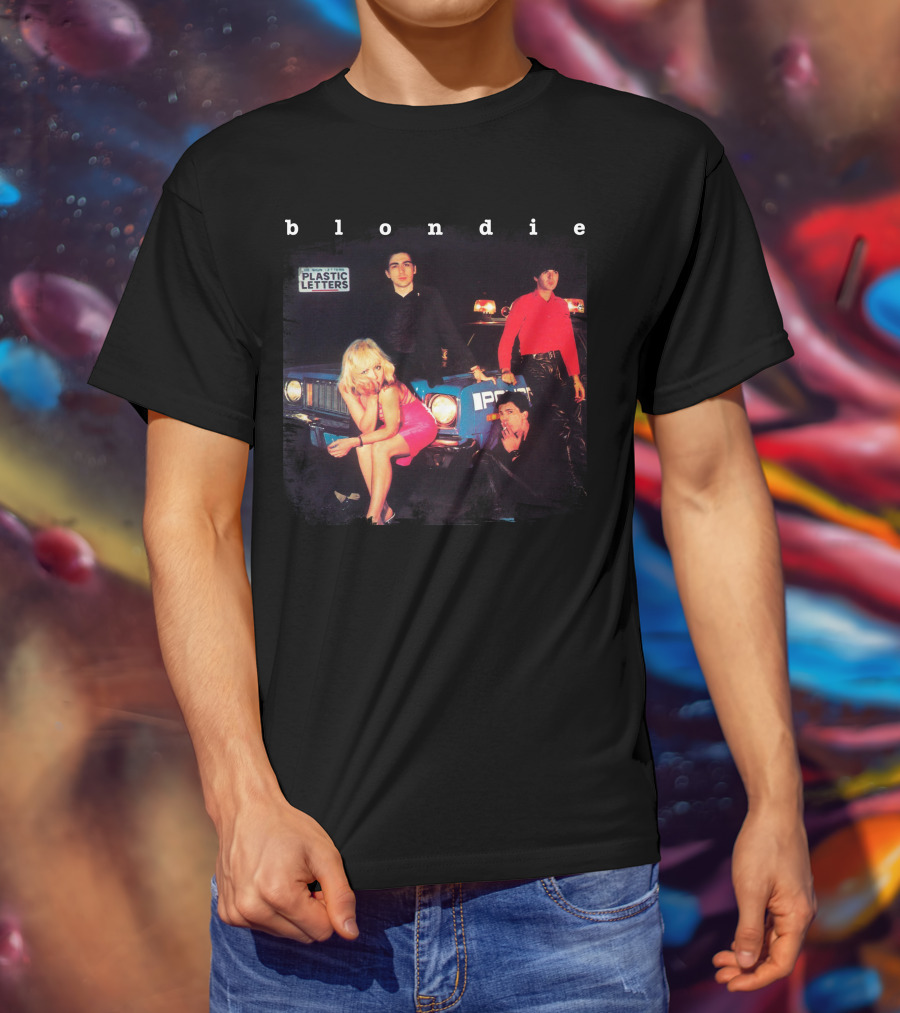 Blondie Plastic Letters T-Shirt