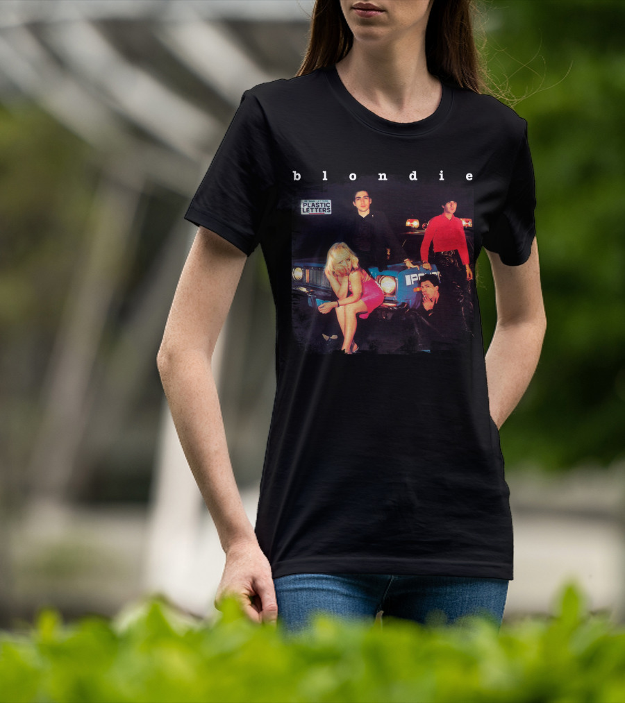 Blondie Plastic Letters T-Shirt