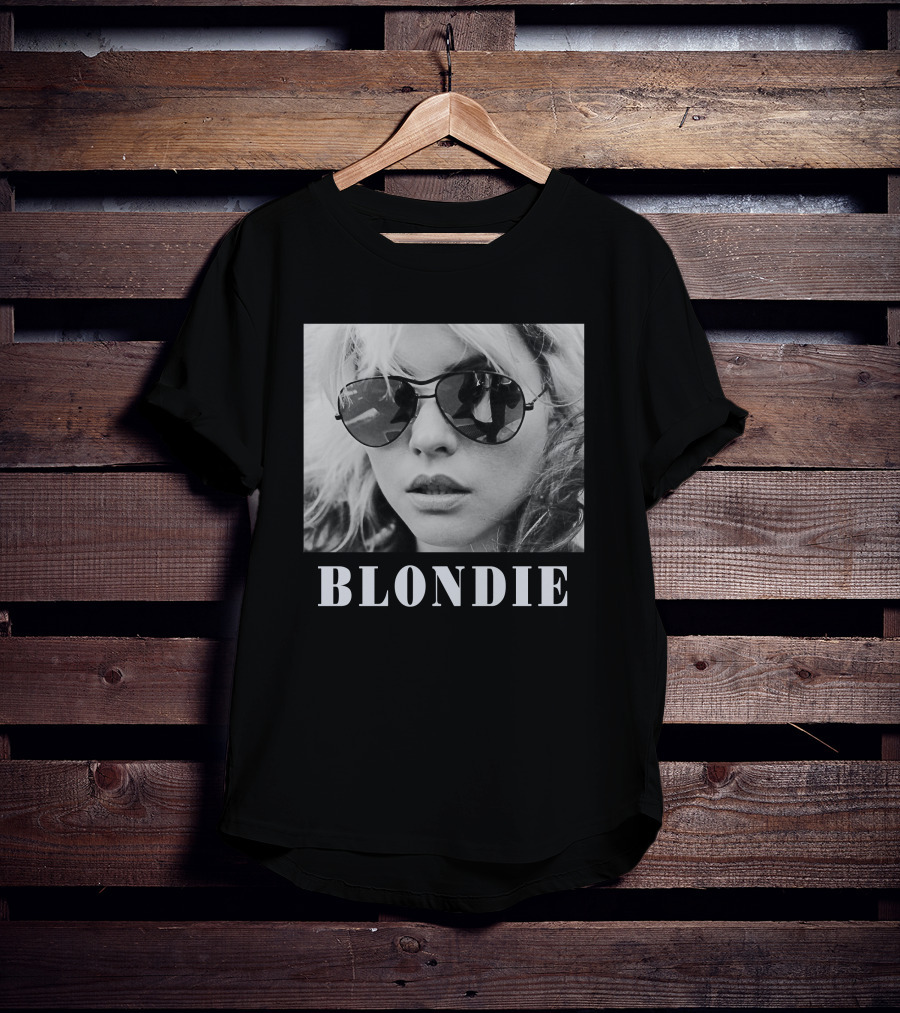 Blondie Black And White Sunglasses T-Shirt