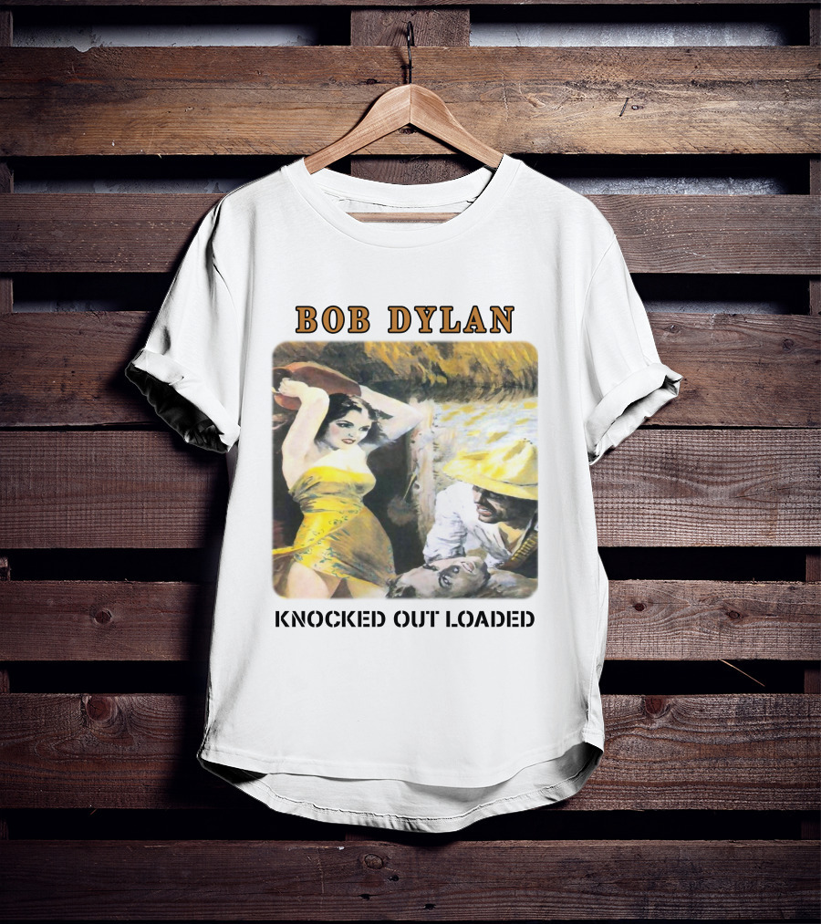 Bob Dylan Knocked Out Loaded T-Shirt
