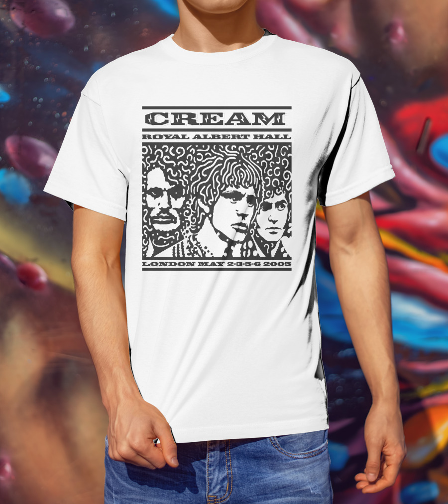 Cream Royal Albert Hall London May 2-3-5-6 2005 T-Shirt
