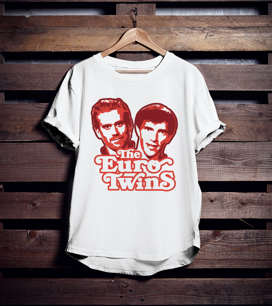 The Euro Twins Detroit Red Wings T-Shirt