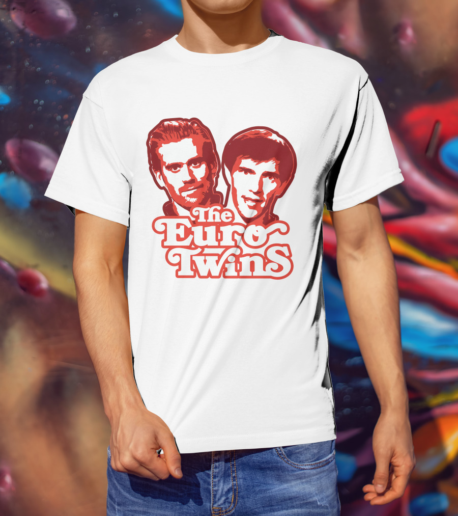 The Euro Twins Detroit Red Wings T-Shirt