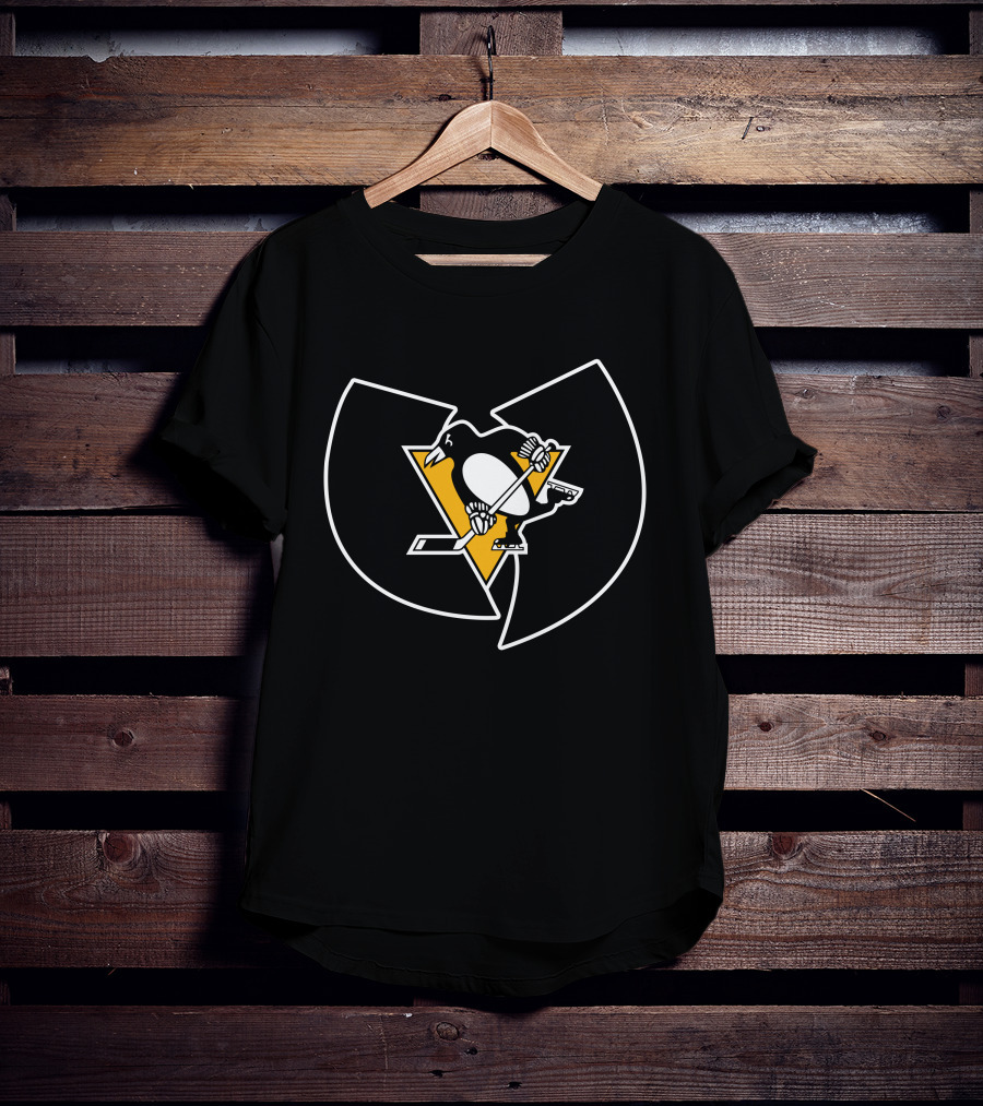 Wu-Tang Clan Pittsburgh Penguins Hockey T-Shirt