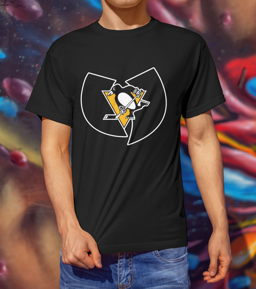 Wu-Tang Clan Pittsburgh Penguins Hockey T-Shirt