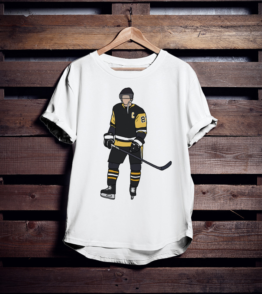 Pittsburgh Penguins Captain 87 Hockey Player T-Shirt