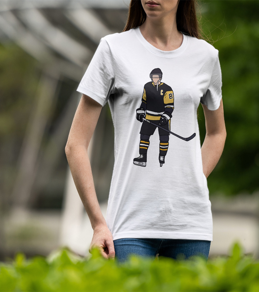 Pittsburgh Penguins Captain 87 Hockey Player T-Shirt